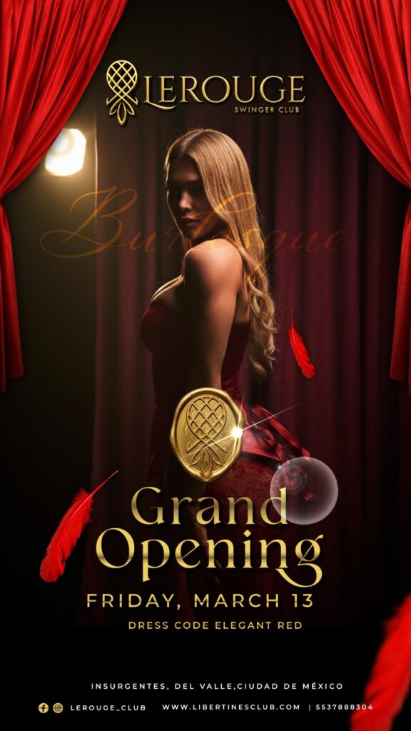 Le Rouge Opening 13 Marzo 2026