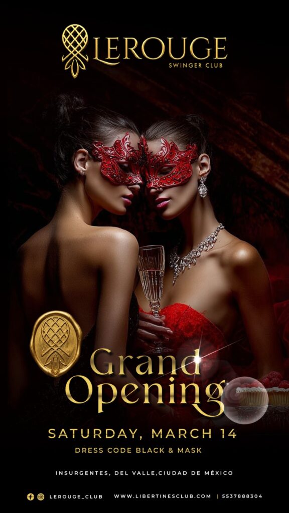 Le Rouge Opening Sábado 14 Marzo 2026